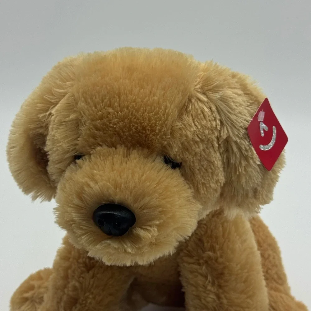 Aurora World Golden Lab Plush Dog Stuffed Animal Tan Puppy 502272 8 inch